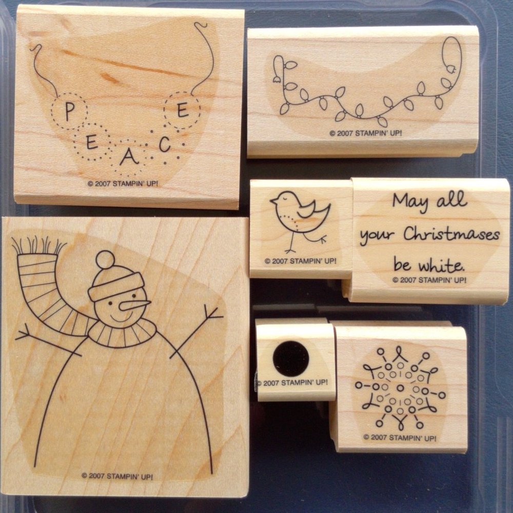 Stampin’ Up! Simple Snowman
